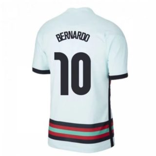matchtröjor fotboll Portugal Bernardo 10 Borta tröja 2021 – Kortärmad
