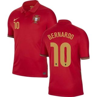 matchtröjor fotboll Portugal Bernardo 10 Hemma tröja 2021 – Kortärmad