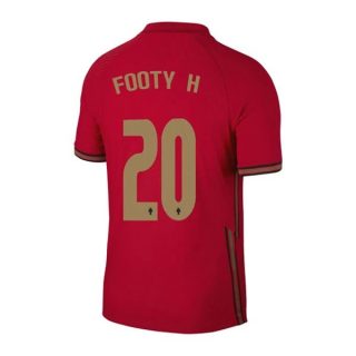 matchtröjor fotboll Portugal Footy H 20 Hemma tröja 2021 – Kortärmad