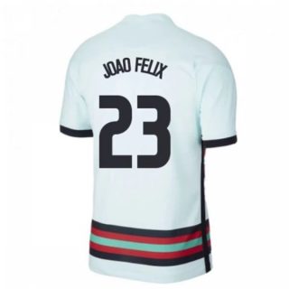 matchtröjor fotboll Portugal João Félix 23 Borta tröja 2021 – Kortärmad