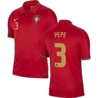 matchtröjor fotboll Portugal Pepe 3 Hemma tröja 2021 – Kortärmad