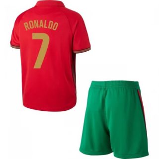Fotbollströja Portugal Ronaldo 7 Barn Hemma tröjor