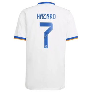 matchtröjor fotboll Real Madrid Hazard 7 Hemma tröja 2021-2022 – Kortärmad
