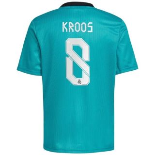 matchtröjor fotboll Real Madrid Kroos 8 Tredje tröja 2021-2022 – Kortärmad