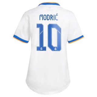 Fotbollströja Real Madrid Modrić 10 Hemma tröjor Dam 2021-2022