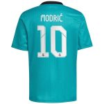 matchtröjor fotboll Real Madrid Modrić 10 Tredje tröja 2021-2022 – Kortärmad