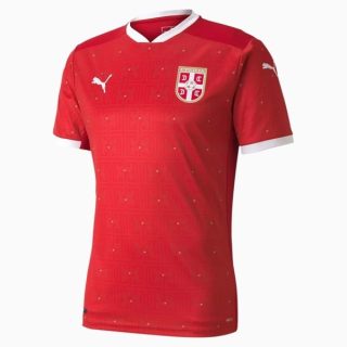 matchtröjor fotboll Serbien Hemma tröja 2020 – Kortärmad