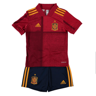 Fotbollströjor Spanien Barn Hemma tröja 2020 – Fotbollströja
