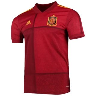 matchtröjor fotboll Spanien Hemma tröja 2021 – Kortärmad