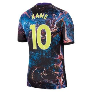 matchtröjor fotboll Tottenham Hotspur Kane 10 Borta tröja 2021-2022 – Kortärmad