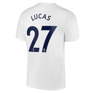 matchtröjor fotboll Tottenham Hotspur Lucas 27 Hemma tröja 2021-2022 – Kortärmad