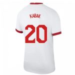 matchtröjor fotboll Turkiet Kabak 20 Hemma tröja 2021 – Kortärmad
