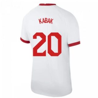 matchtröjor fotboll Turkiet Kabak 20 Hemma tröja 2021 – Kortärmad