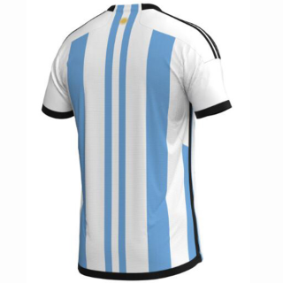 matchtröjor fotboll Argentina Hemma tröja 2022 – Kortärmad