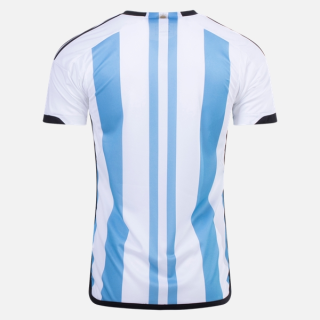 matchtröjor fotboll Argentina Hemma tröja 2022 (Tre stjärna)